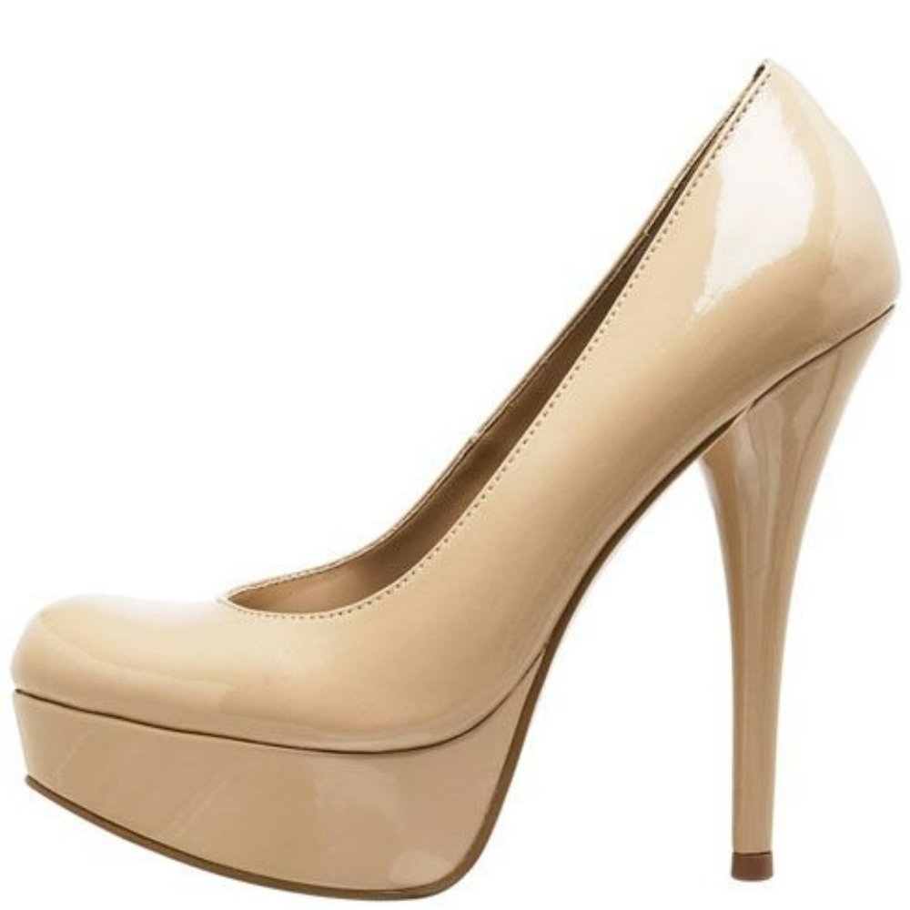 Brash Nude Platform Heels